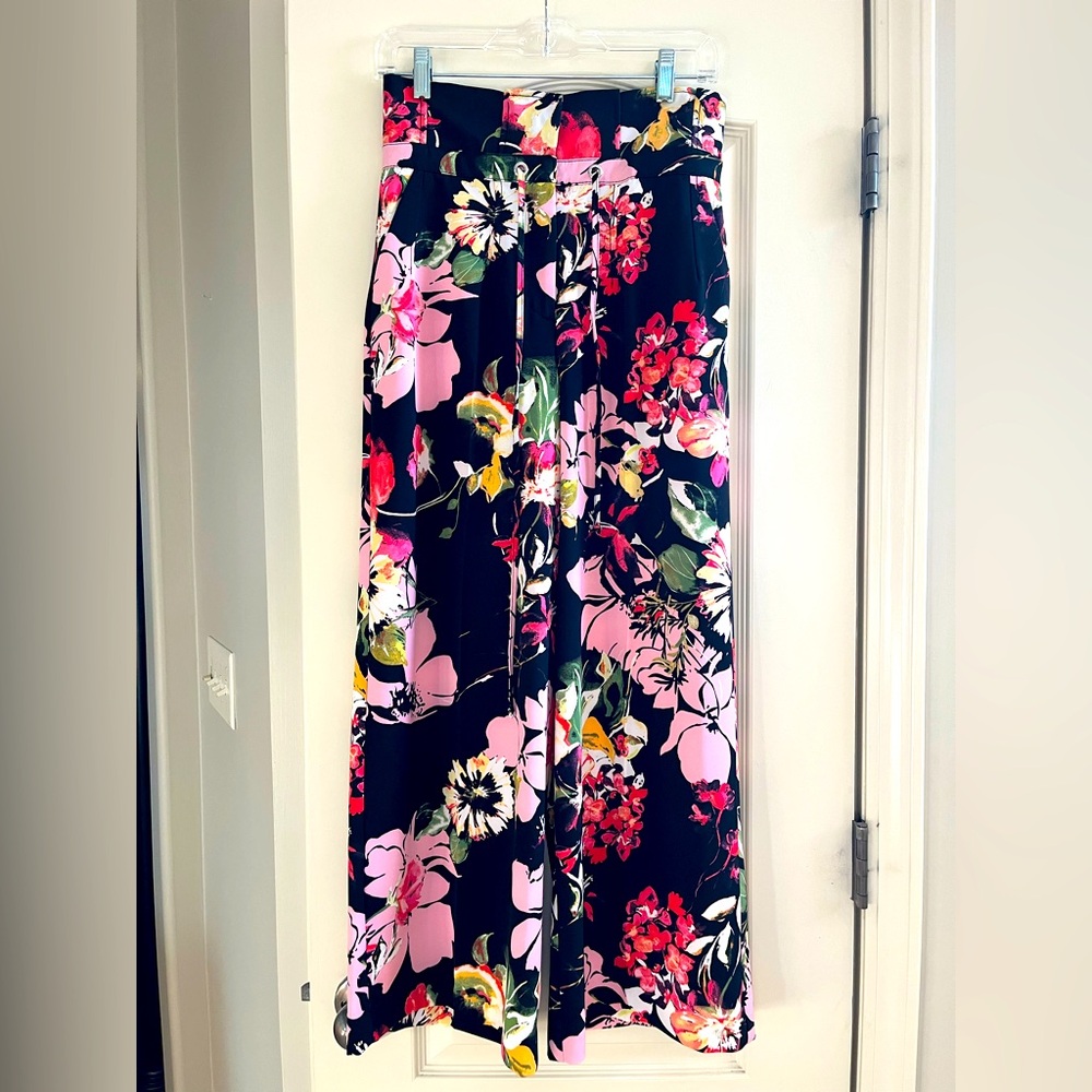 Floral print wide-leg pants from NY&C, brand new with tags NWT, size 0
